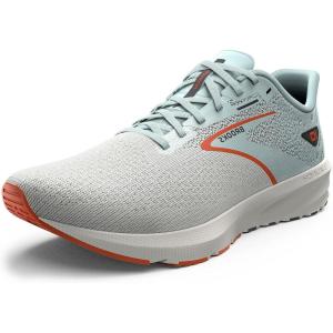 imageBrooks Mens Launch 10 Neutral Running ShoeCoconutSkylightRed Orange