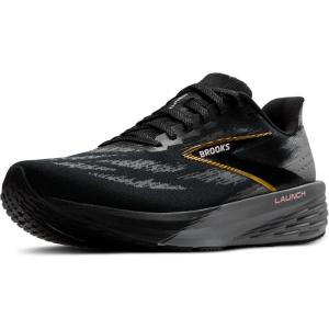 imageBrooks Mens Launch 11 Neutral Running ShoeBlackGreyGold
