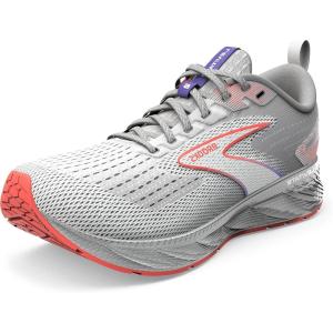 imageBrooks Mens Levitate 6 Neutral Running ShoeDawn BlueCayennePurple