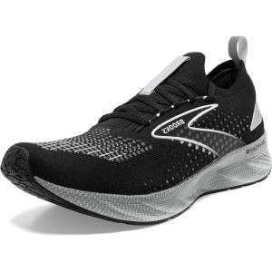 imageBrooks Mens Levitate Stealthfit 6 Neutral Running ShoeBlackGreyOyster