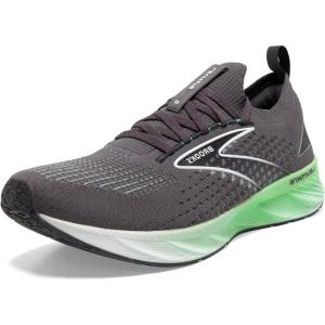 imageBrooks Mens Levitate Stealthfit 6 Neutral Running ShoeBlackened PearlGreenWhite