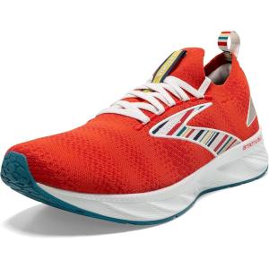 imageBrooks Mens Levitate Stealthfit 6 Neutral Running ShoeRedWhiteBlue