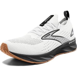 imageBrooks Mens Levitate Stealthfit 6 Neutral Running ShoeWhiteBlack