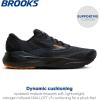 imageBrooks Mens Adrenaline GTS 24 Supportive Running ShoeBlackCountry BlueOrange