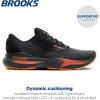 imageBrooks Mens Adrenaline GTS 24 Supportive Running ShoeBlackEbonyBurnt Sienna