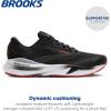 imageBrooks Mens Adrenaline GTS 24 Supportive Running ShoeBlackGreyRed