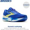 imageBrooks Mens Adrenaline GTS 24 Supportive Running ShoeCobaltNeo YellowPeacoat