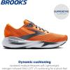 imageBrooks Mens Adrenaline GTS 24 Supportive Running ShoeOrangeEbonyCountry Blue