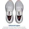 imageBrooks Mens Adrenaline GTS 24 Supportive Running ShoeWhitePeacoatAlloy