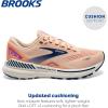 imageBrooks Womens Adrenaline GTS 23 Supportive Running ShoeApricotEstate BlueOrchid