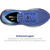 imageBrooks Womens Adrenaline GTS 23 Supportive Running ShoeBaja BlueWisteriaYellow Lime