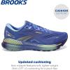 imageBrooks Womens Adrenaline GTS 23 Supportive Running ShoeBaja BlueWisteriaYellow Lime