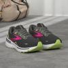imageBrooks Womens Adrenaline GTS 23 Supportive Running ShoeBlackGunmetalSharp Green