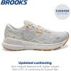 imageBrooks Womens Adrenaline GTS 23 Supportive Running ShoeBlancGraySunflower