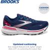 imageBrooks Womens Adrenaline GTS 23 Supportive Running ShoeBlue Raspberry White
