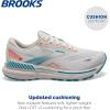 imageBrooks Womens Adrenaline GTS 23 Supportive Running ShoeCoconutPapayaBlue