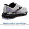 imageBrooks Womens Adrenaline GTS 23 Supportive Running ShoeGreyBlackPurple