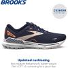 imageBrooks Womens Adrenaline GTS 23 Supportive Running ShoePeacoatTangerinePeach