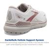 imageBrooks Womens Adrenaline GTS 23 Supportive Running ShoeWhiteGrayRose Gold