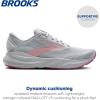 imageBrooks Womens Adrenaline GTS 24 Supportive Running ShoeAlloyWhiteZephyr