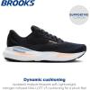 imageBrooks Womens Adrenaline GTS 24 Supportive Running ShoeBlackPeachPeacoat