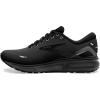 imageBrooks Womens Ghost 15 Neutral Running ShoeBlackBlackEbony