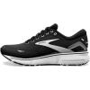 imageBrooks Womens Ghost 15 Neutral Running ShoeBlackBlackened PearlWhite