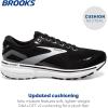 imageBrooks Womens Ghost 15 Neutral Running ShoeBlackBlackened PearlWhite