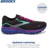 imageBrooks Womens Ghost 15 Neutral Running ShoeBlackBlueAruba