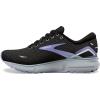 imageBrooks Womens Ghost 15 Neutral Running ShoeBlackJacarandaSalt