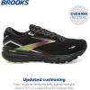 imageBrooks Womens Ghost 15 Neutral Running ShoeBlackLime