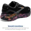 imageBrooks Womens Ghost 15 Neutral Running ShoeBlackPhloxOriole