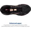 imageBrooks Womens Ghost 15 Neutral Running ShoeBlackSpring CrocusSunburn