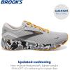 imageBrooks Womens Ghost 15 Neutral Running ShoeBlancGraySunflower