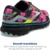 imageBrooks Womens Ghost 15 Neutral Running ShoeBlueEbonyNightlife