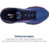imageBrooks Womens Ghost 15 Neutral Running ShoeBluePeacoatPink