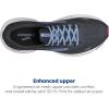 imageBrooks Womens Ghost 15 Neutral Running ShoeEbonyOpen AirLilac Rose