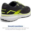 imageBrooks Womens Ghost 15 Neutral Running ShoeEbonyWhiteNightlife  Limited