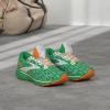imageBrooks Womens Ghost 15 Neutral Running ShoeGreenWhiteOrange