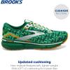 imageBrooks Womens Ghost 15 Neutral Running ShoeGreenWhiteOrange