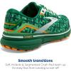 imageBrooks Womens Ghost 15 Neutral Running ShoeGreenWhiteOrange