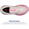 imageBrooks Womens Ghost 15 Neutral Running ShoeGreyCoconutFuchsia