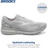 imageBrooks Womens Ghost 15 Neutral Running ShoeOysterAlloyWhite