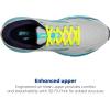 imageBrooks Womens Ghost 15 Neutral Running ShoeOysterBluefishWhite