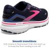 imageBrooks Womens Ghost 15 Neutral Running ShoePeacoatBluePink