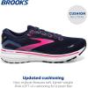 imageBrooks Womens Ghost 15 Neutral Running ShoePeacoatBluePink
