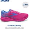 imageBrooks Womens Ghost 15 Neutral Running ShoePink GloBlueFuchsia