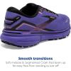 imageBrooks Womens Ghost 15 Neutral Running ShoePurplePinkBlack