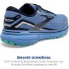 imageBrooks Womens Ghost 15 Neutral Running ShoeVista BluePeacoatLinen