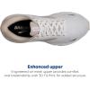 imageBrooks Womens Ghost 15 Neutral Running ShoeWhiteCrystal GreyGlass
